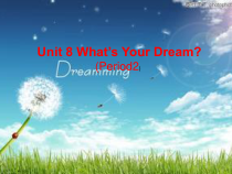 陕旅版英语六年级下册《Unit 8 What’s Your Dream Part A》PPT课件02