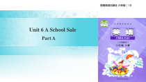 陕旅版英语六年级下册《Unit 6 A School Sale Part A》PPT课件(共15页)