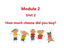 五年级上册英语课件-M2U2Howmuchcheesedidyoubuy外研版三起共13张PPT