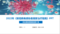 新冠病毒感染者居家治疗指南全文学习解读PPT