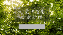 幻觉状态患者的护理-ppt课件