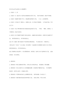 初中语文必考23篇文言文情境默写
