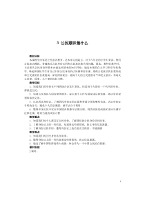 部编版道德与法治六年级上册3《公民意味着什么》（2课时）教案
