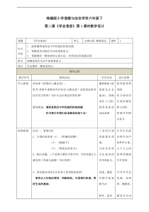 人教部编版六年级下册道德与法治第二课《学会宽容》第1课时 人教部编版