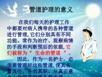 临床管道护理课件