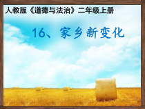 道德与法治二年级上册《16.家乡新变化》PPT课件4-统编版