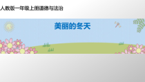 道德与法治一年级上册13《美丽的冬天》PPT课件（共30页）.-人教统编版道德与法治