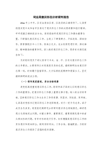 2篇司法局意识形态分析研判报告