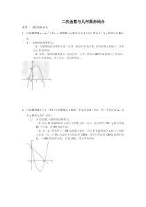 《二次函数图象和性质综合应用》课后习题-九年级上册数学人教版