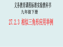 《测量（金字塔高度、河宽）问题》PPT课件1-九年级下册数学人教版