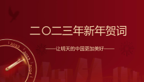 二二三年新年贺词党课学习PPT让明天的中国更加美好PPT课件带内容