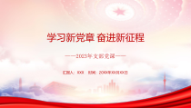 学习2022新党章奋进新征程PPT准确把握学习贯彻新党章的实践要求PPT课件带内容