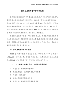 重庆狂犬病病毒中和抗体检测