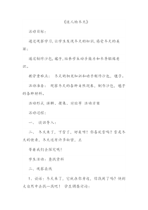 《迷人的冬天》教案-新疆通用综合实践活动二年级下册