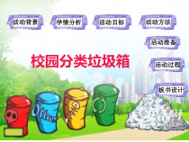三年级下册4.2《校园分类垃圾箱》PPT课件(共24页)-沪科黔科版综合实践活动