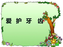小学主题班会《爱护牙齿》PPT课件(共13页)