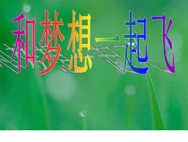 主题班会《和梦想一起飞》PPT课件(共31页)-小学六年级下学期