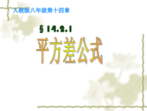 14.2.1《平方差公式》PPT课件5-八年级上册数学人教版