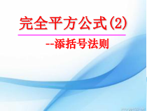 14.2.2.2《添括号法则》PPT课件3-八年级上册数学人教版