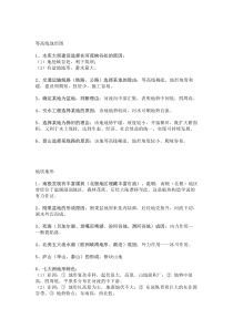 初中地理非选择题答题技巧