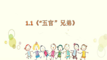 【大象版】一年级上册科学1.1《“五官”兄弟》PPT课件（共13页）