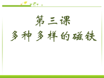 【大象版】一年级上册科学4.3《多种多样的磁铁》PPT课件（共8页）