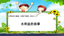 【大象版】科学一年级下册-1.2《水和盐的故事》PPT课件3