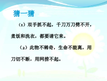 【大象版】科学一年级下册-1.1《水的特征》PPT课件（共17页）