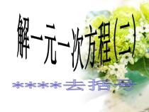 3.3.1《去括号解一元一次方程（2）》PPT课件2-七年级上册数学人教版