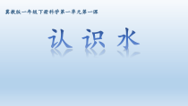 小学【冀教版】科学一年级下册第1课《认识水》PPT课件6