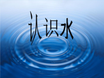 小学科学【冀人版】一年级下册第1课《认识水》PPT课件（共19页）