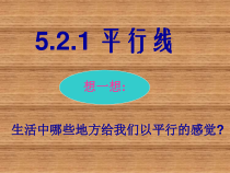 5.2.1《平行线》PPT课件2-七年级下册数学人教版