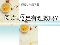 6.3《阅读与思考 为什么√2不是有理数》PPT课件-七年级下册数学人教版