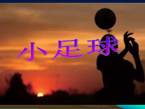 【北京版】一年级体育《第二节 小足球》PPT课件1