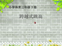 【北京版】三年级体育《第三节 跳跃》PPT课件2