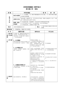 信息技术【大连理工版】一年级下册《神奇的键盘教学设计》教案