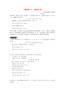 专题训练八线段的计算-七年级上册数学【人教版】