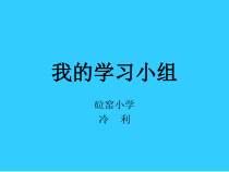 信息技术【大连理工版】四年级下册《我的学习小组》PPT课件 (4)