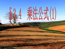 《3.4 乘法公式》PPT课件3-七年级下册数学浙教版