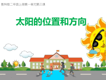 科学【教科版】二年级上册《太阳的位置和方向》PPT课件（共14页）