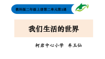 科学【教科版】二年级上册《我们生活的世界》PPT课件（共32页）