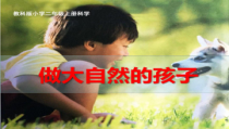 科学【教科版】二年级上册《做大自然的孩子》PPT课件（共30页）