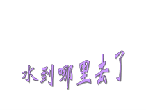 科学【教科版】三年级上册1.1《水到哪里去了》PPT课件(共11页)