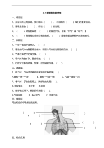 2020新教科版四年级上册科学2.1《感受我们的呼吸》ppt课件（含教案+练习+7视频）