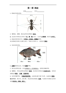 科学【2020新青岛版】六三制四年级上册第一单元笔记
