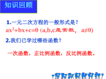《1.2 二次函数的图象》PPT课件2-九年级上册数学浙教版