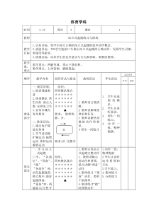 体育【冀教版】一至二年级《各种跑的动作方法》站立式起跑教学设计5