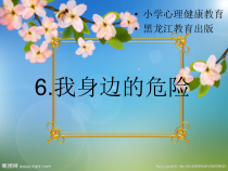心理健康【黑教版】一年级下册第6课《我身边的危险》PPT课件