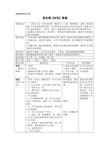 音乐【接力版】四年级下册《（演唱）对花》教学设计3