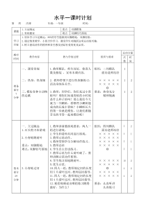 体育【科学版】小学一年级《第27课 跳跃：立定跳远》教学设计7
